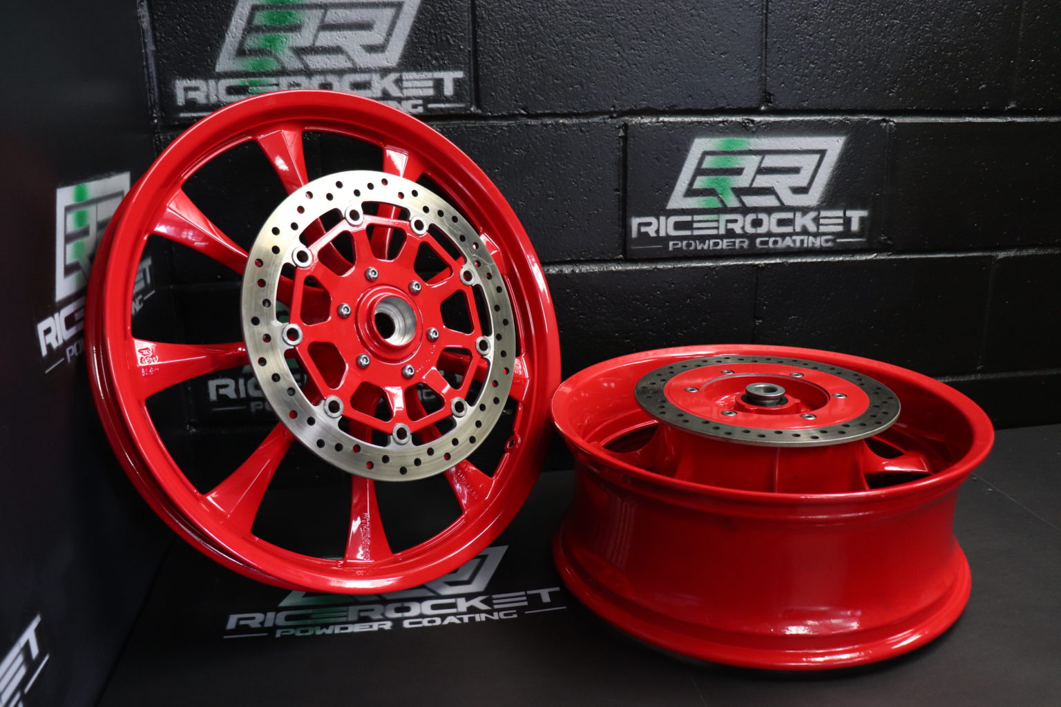 Motorcycle rims 1 | Rice Rocket Custom Powder Coating And Restoration