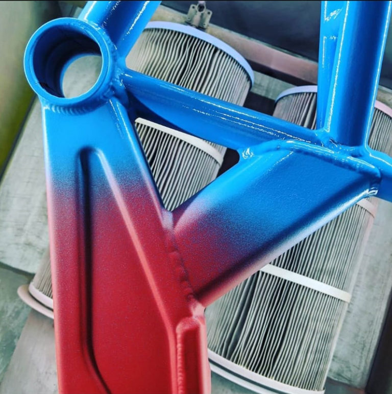 bmx powder coating